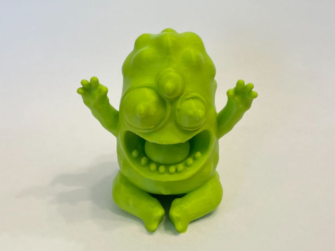 Goofy Three Eyed Alien