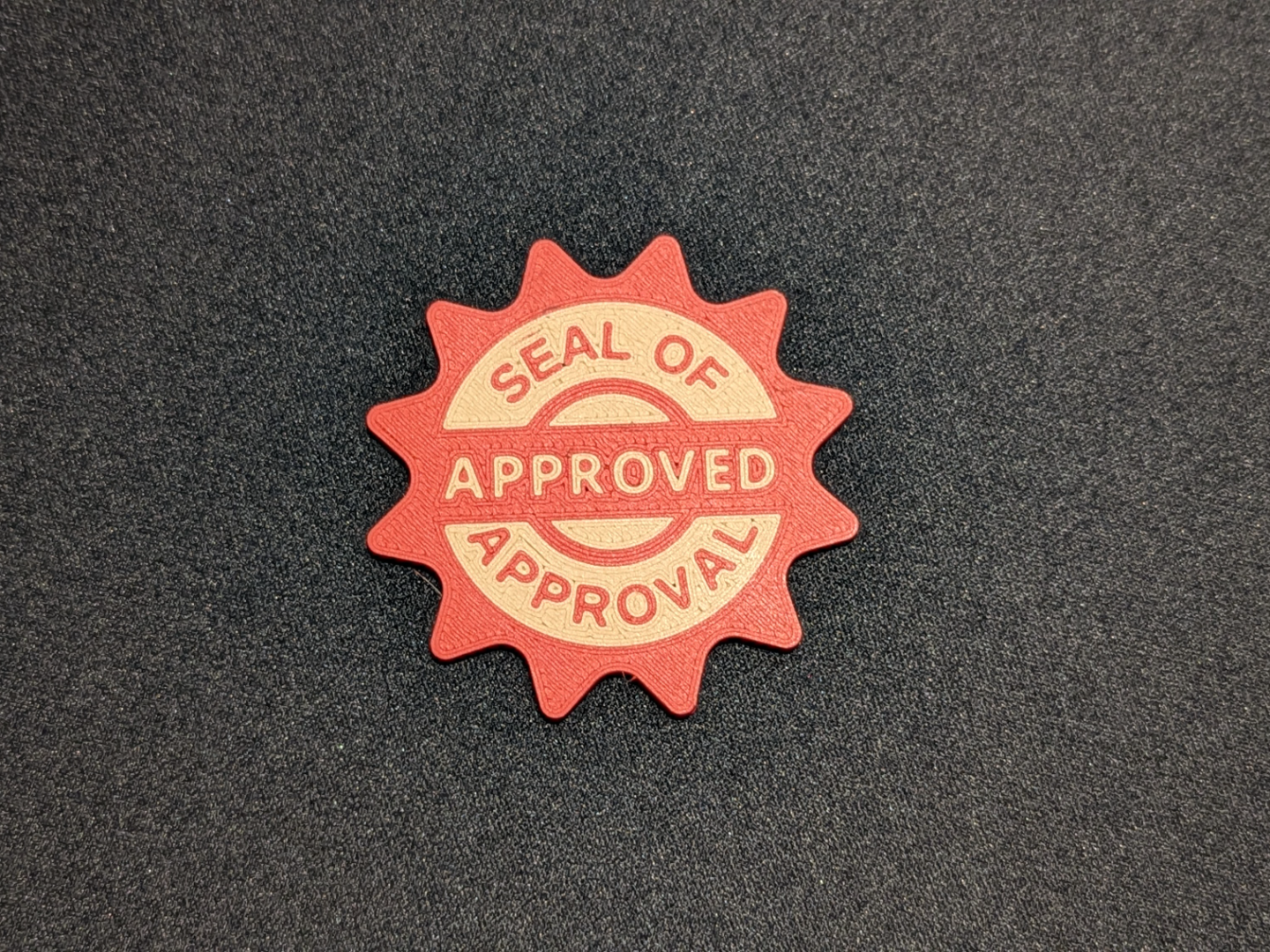 It's a Seal of Approval