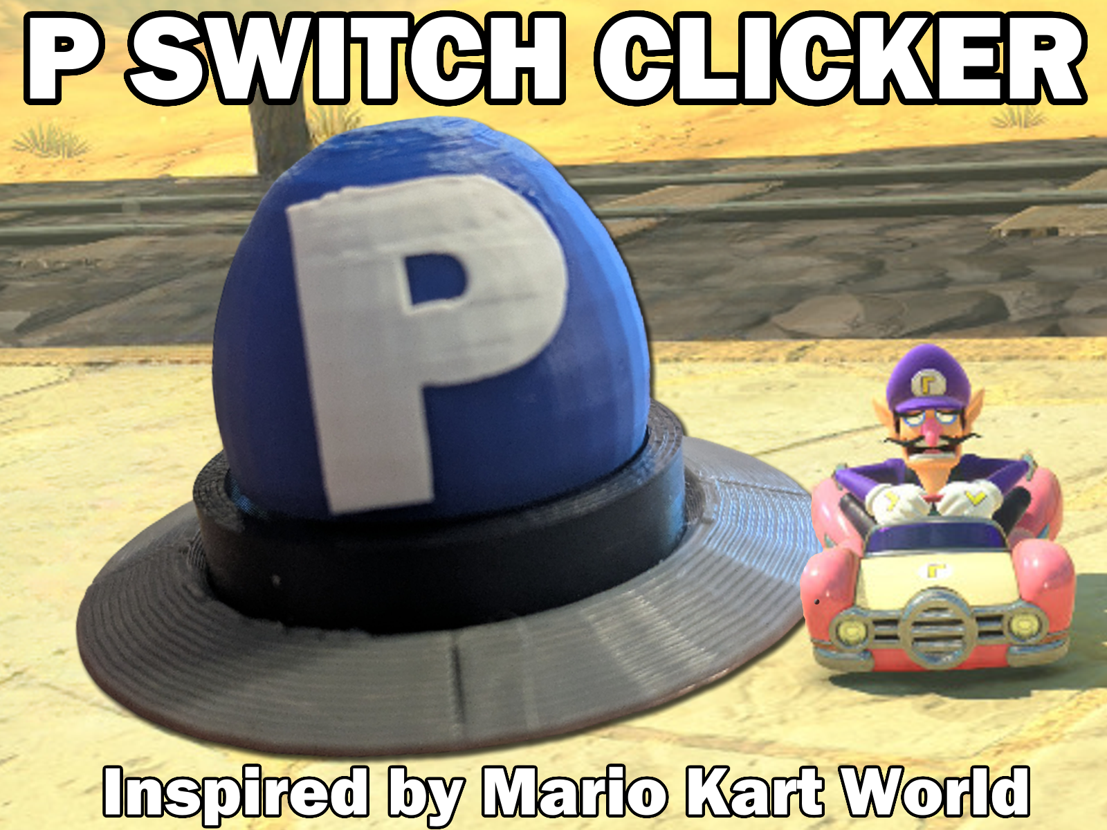 Mario Kart World P Switch Clicker
