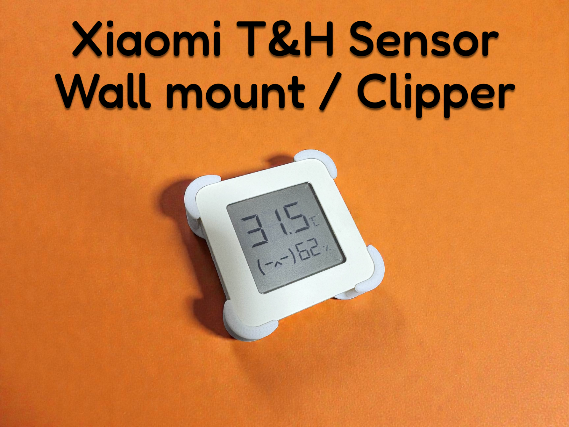 Xiaomi Temp & Humid Sensor Wall Mount/Clip On