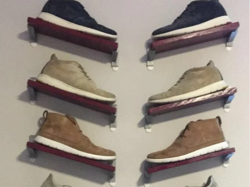 Floating Shoe Shelves