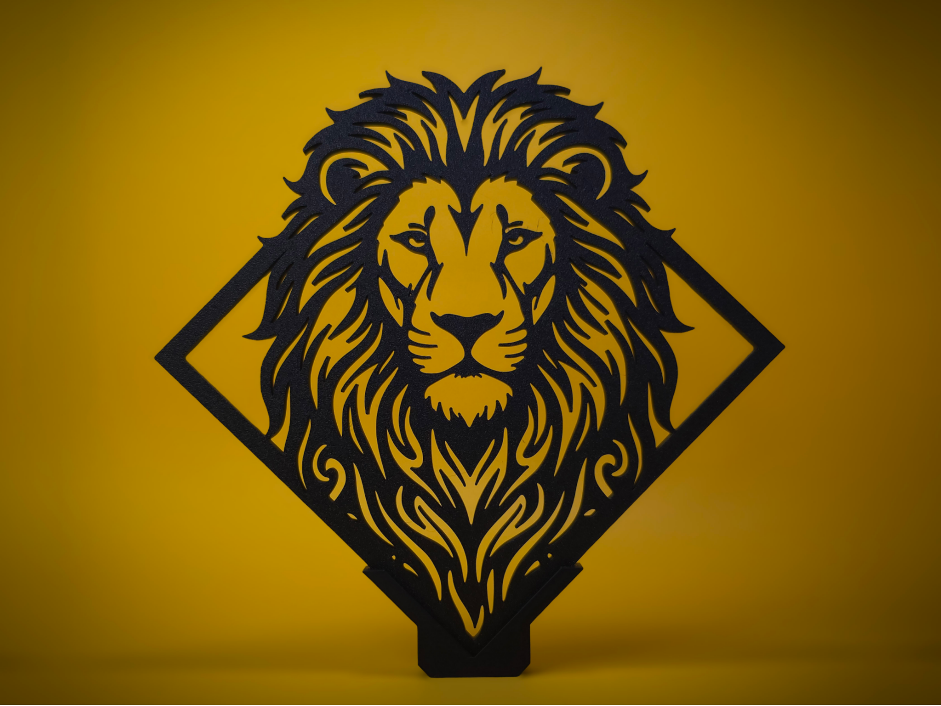 Lion Wall Art - Freestanding  Decor
