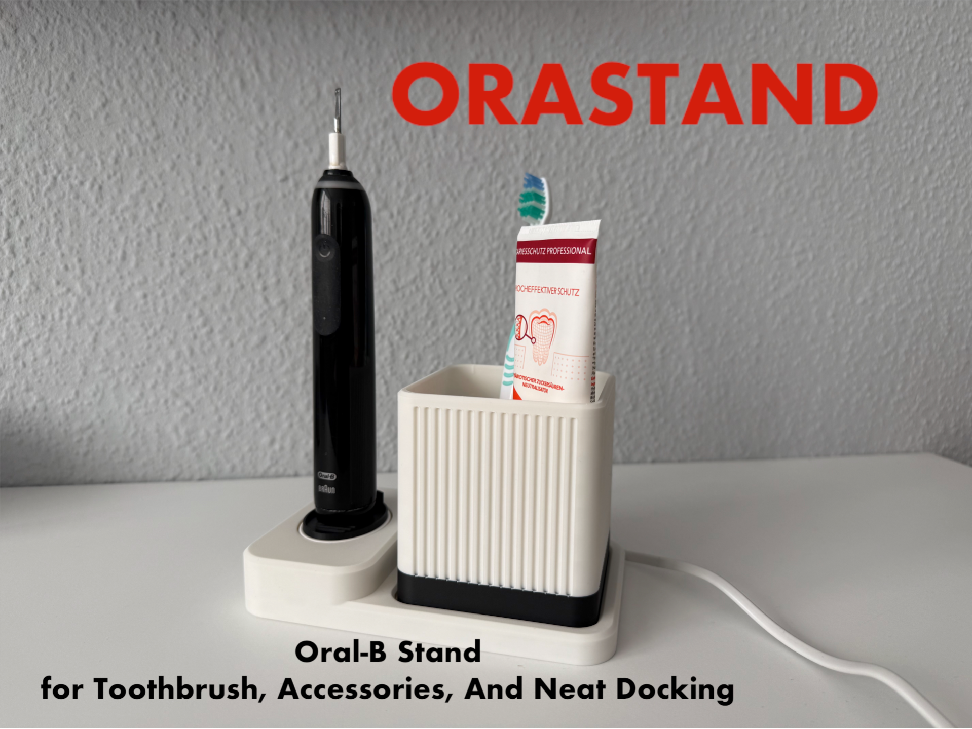 Dock & Storage for Oral-B Electric Toothbrush