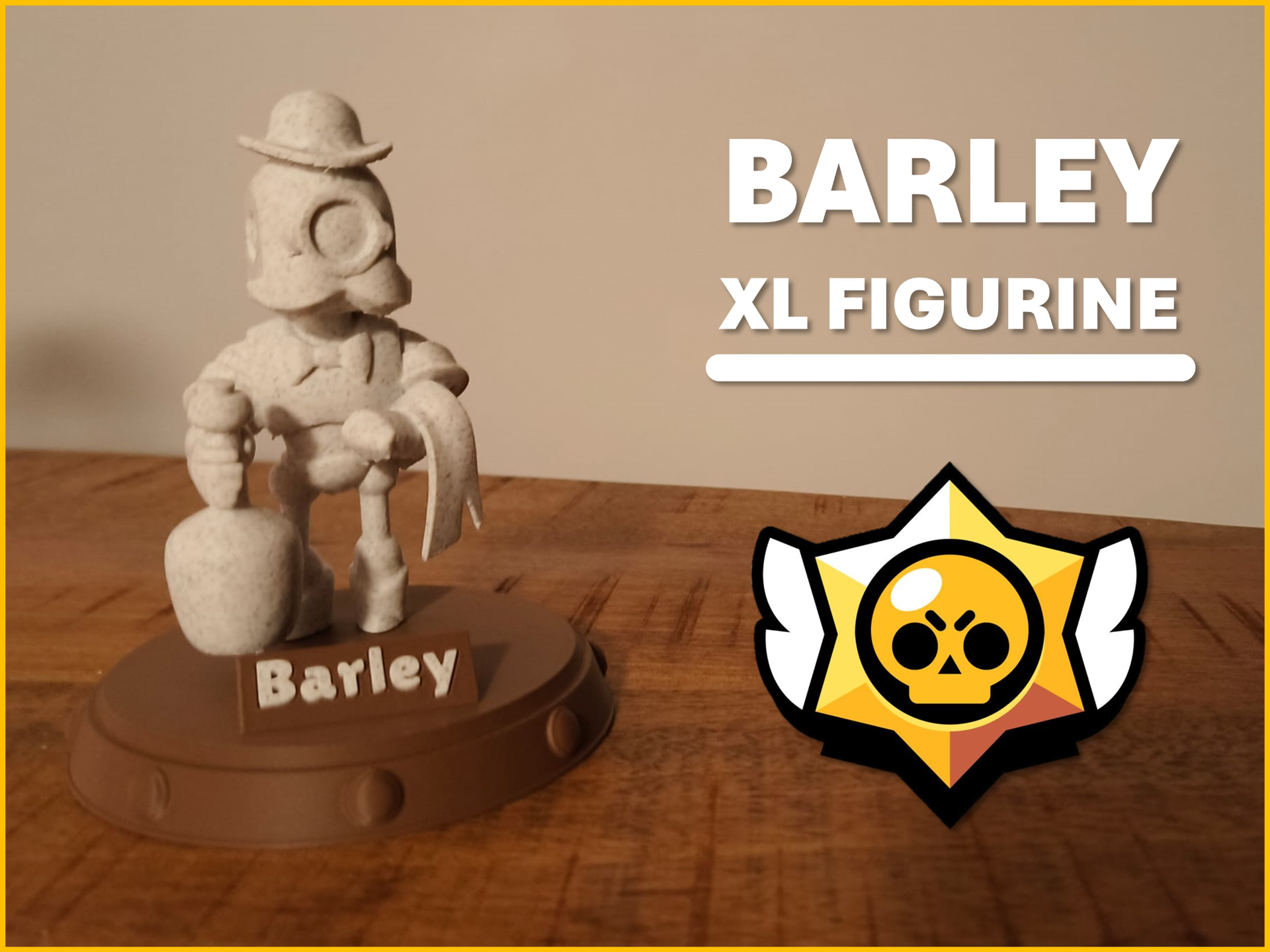 Barley | XL Brawl Stars Figurine (NO AMS)