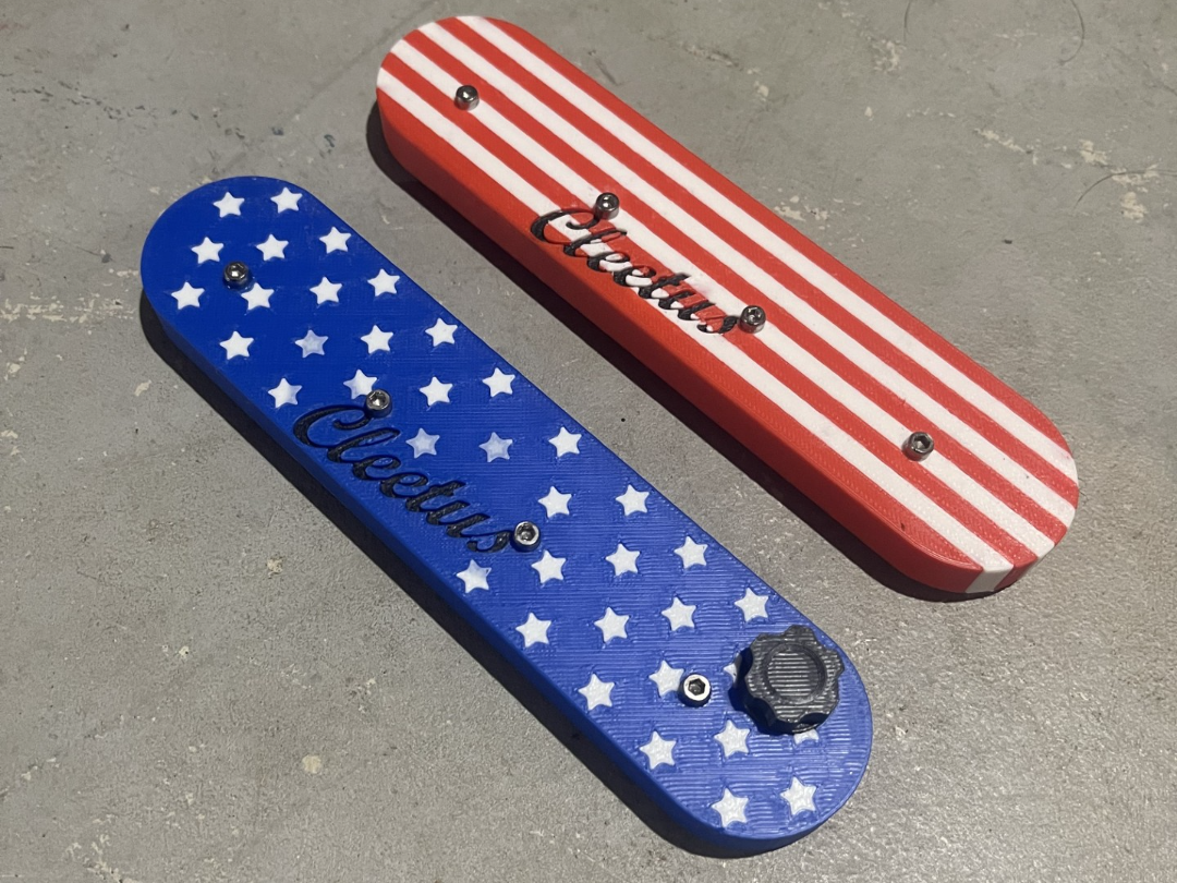 Cleetus McFarland LS Valve Covers