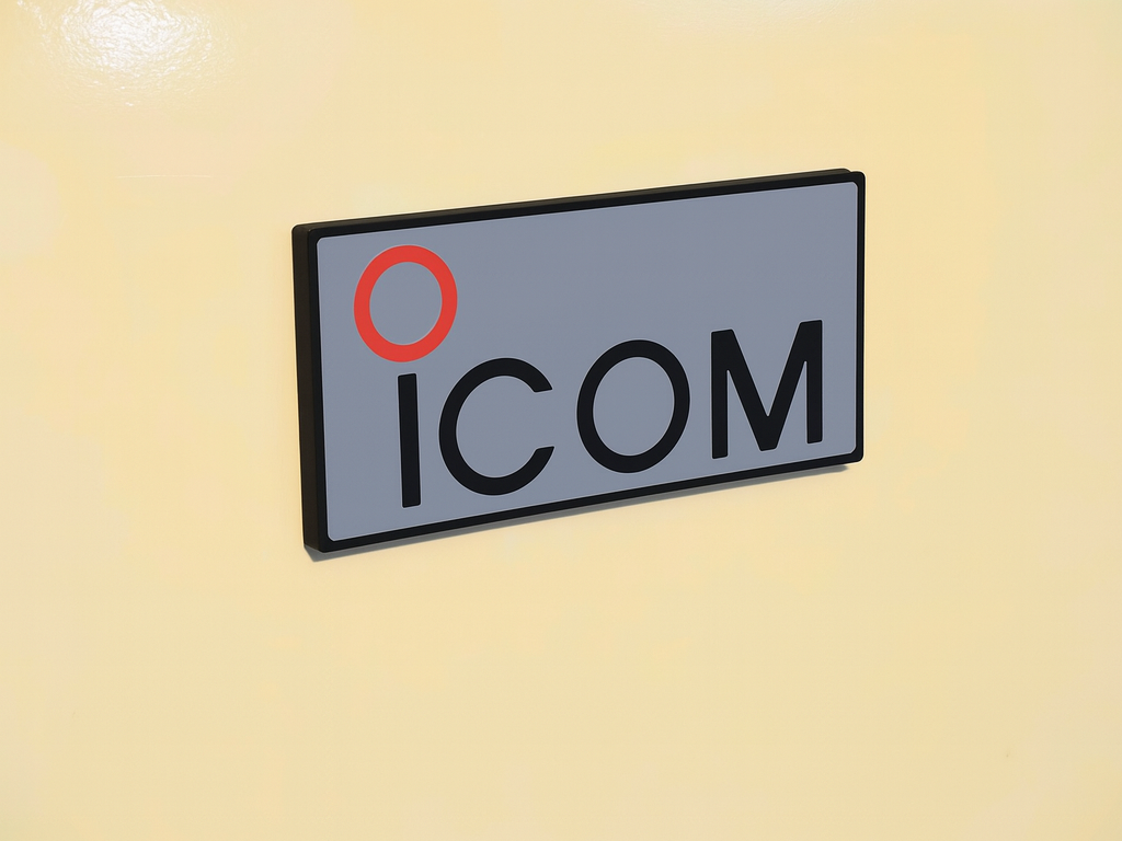 ICOM Logo Magnet - HAM Radio