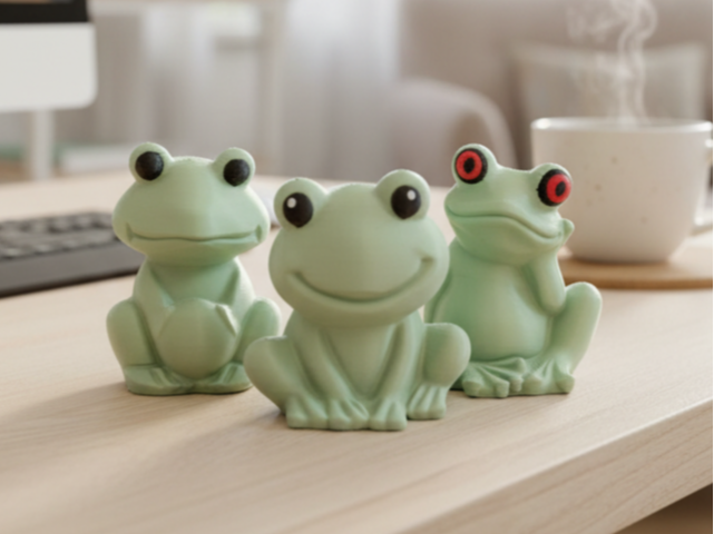 The Existential Amphibian Trio