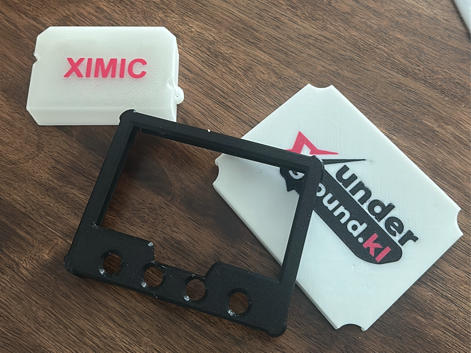 HDZero Monitor Set: Bumper, Cover, Battery tray