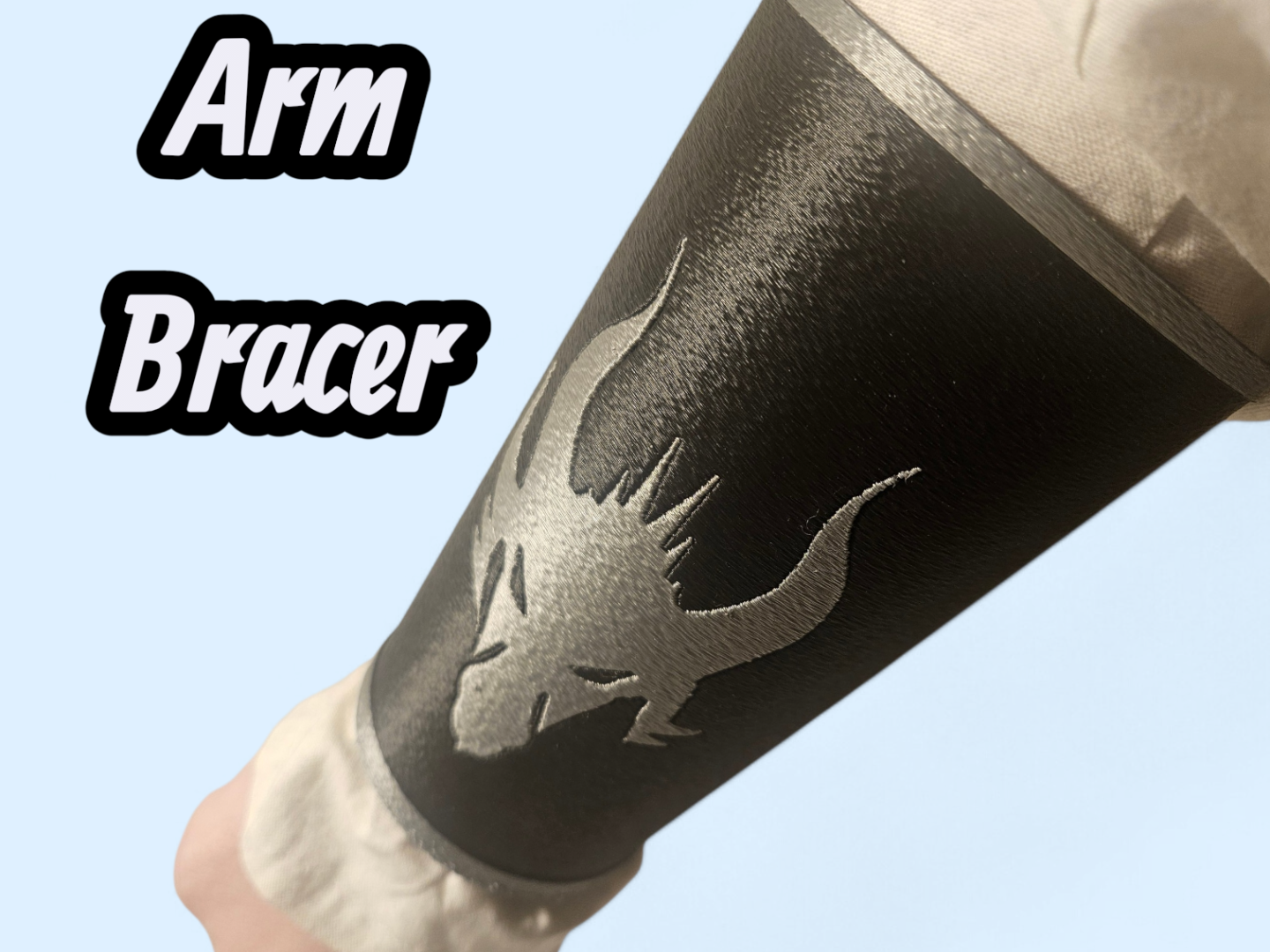 Arm Bracer Dragon 2 sizes color/ no color option