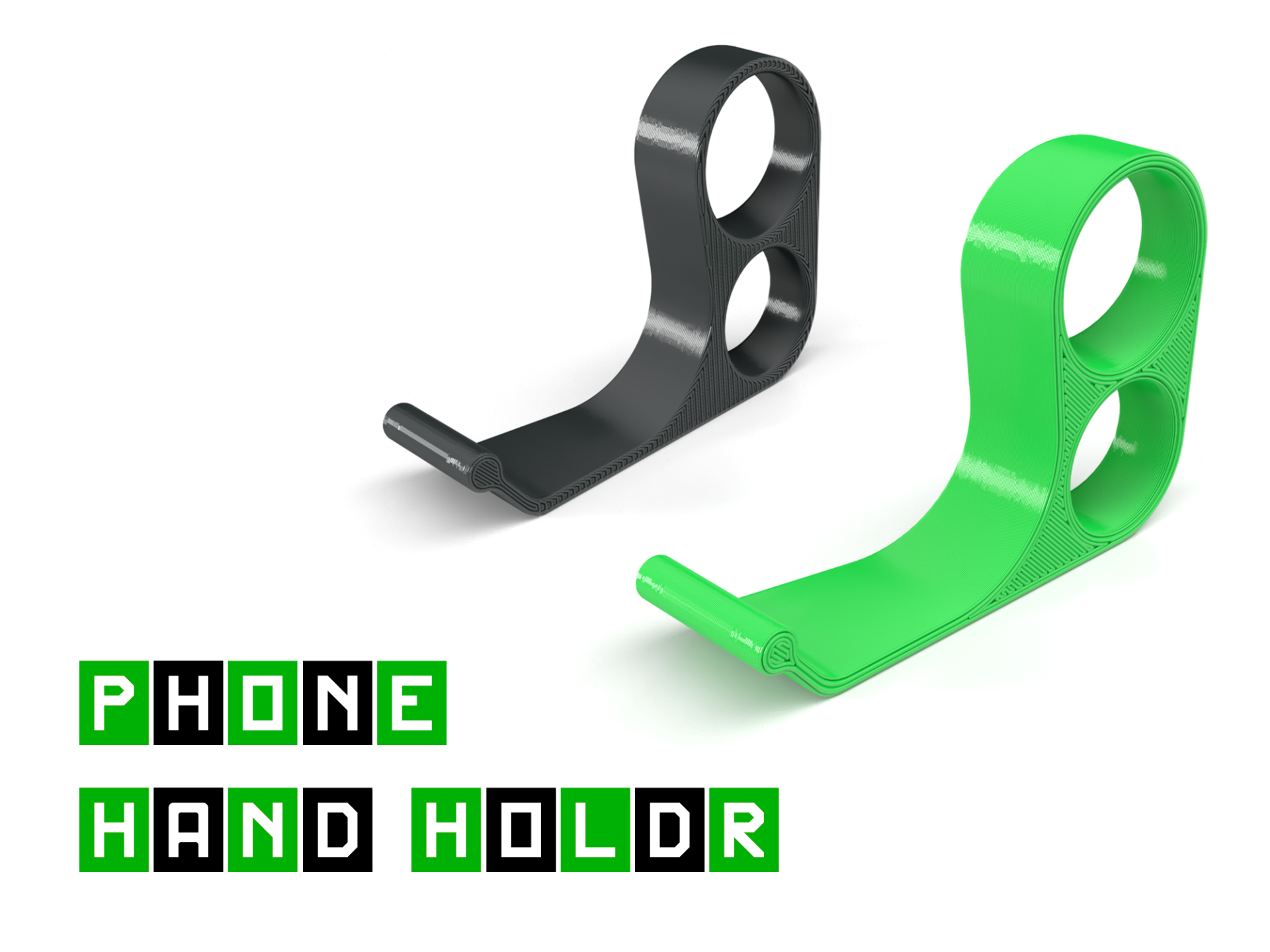 Phone hand holder multi-use