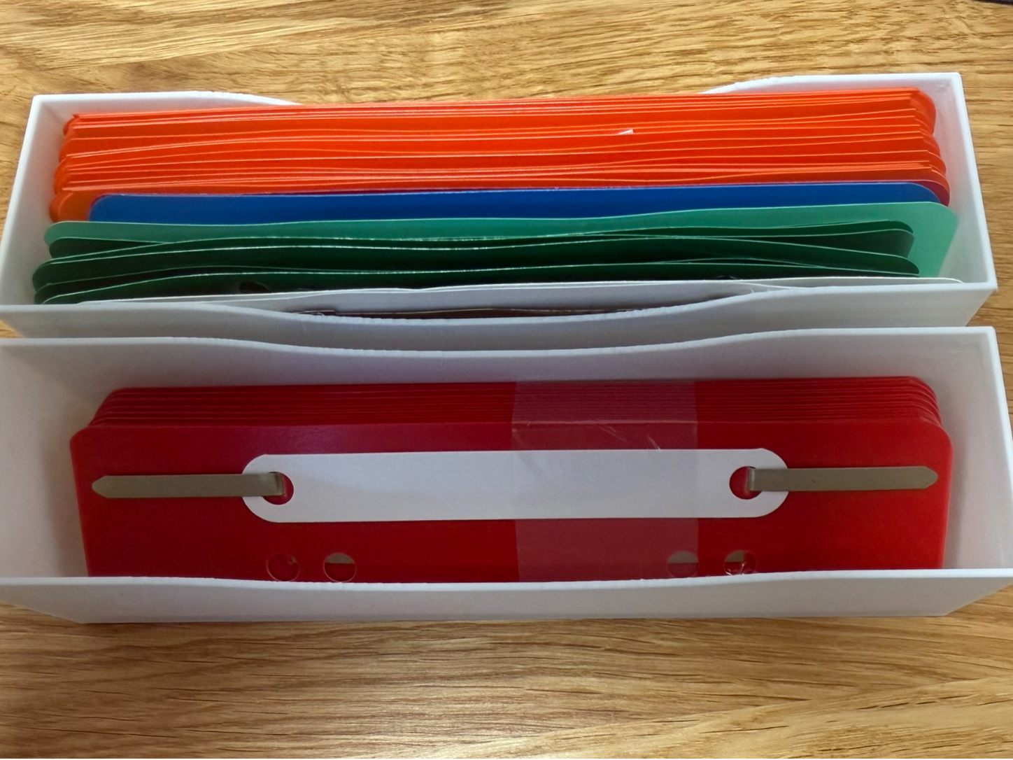 Tackstrips Organizer / Heftstreifen Organizer