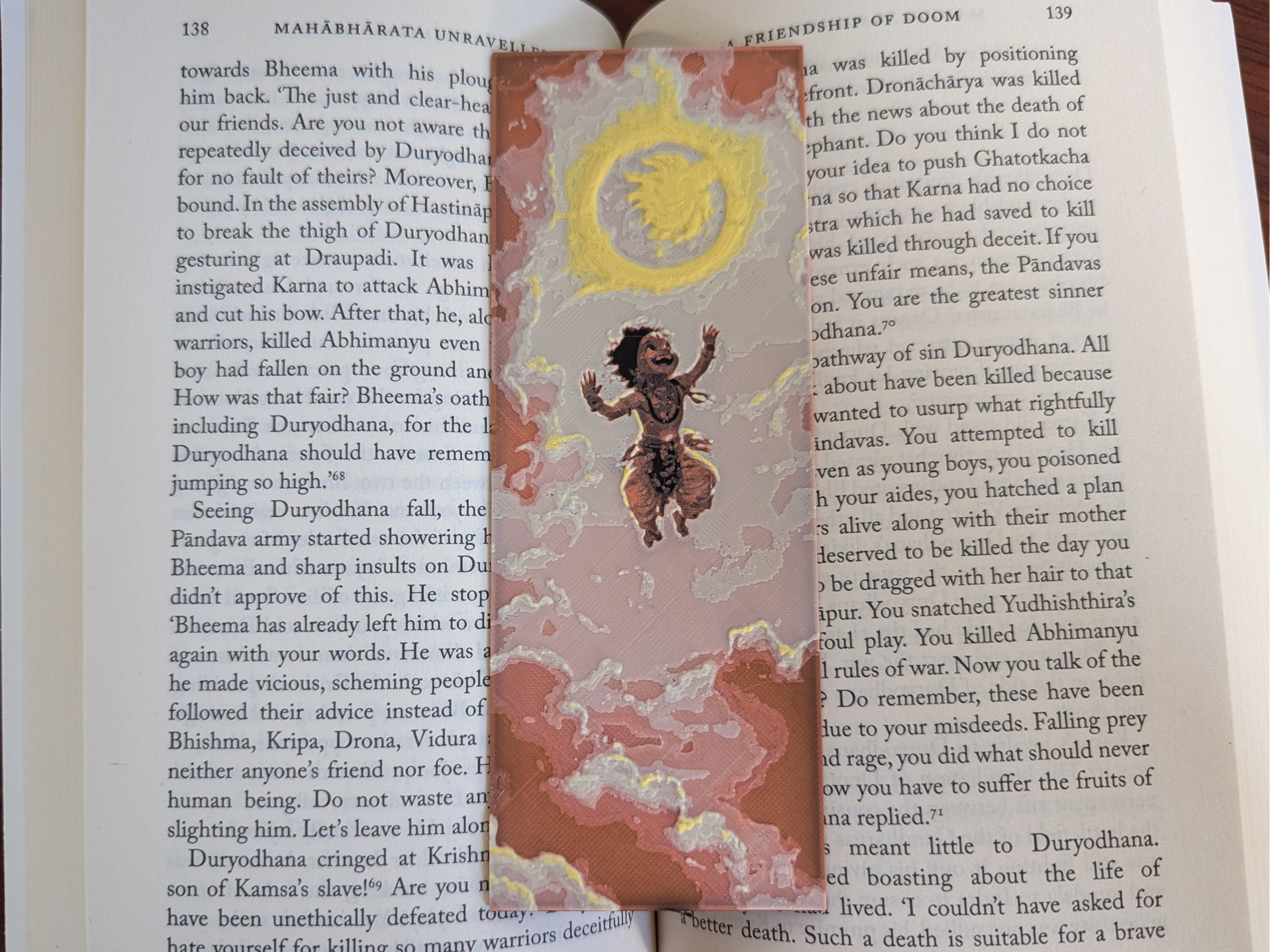 Hanuman chasing the Sun Bookmark