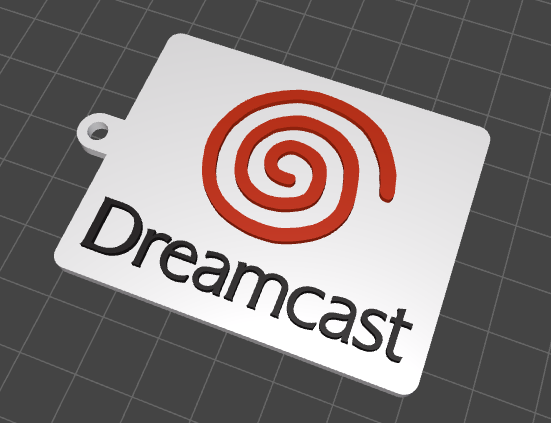 Sega Dreamcast Keychain