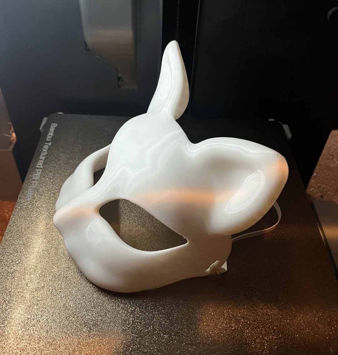 Kitsune cat mask