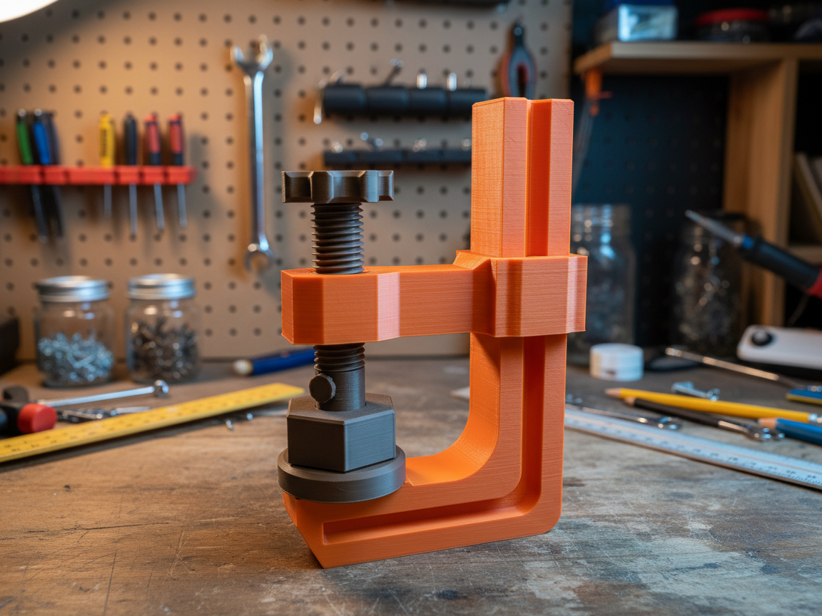 Functional F-Clamp | 3D Printed Workshop Tool