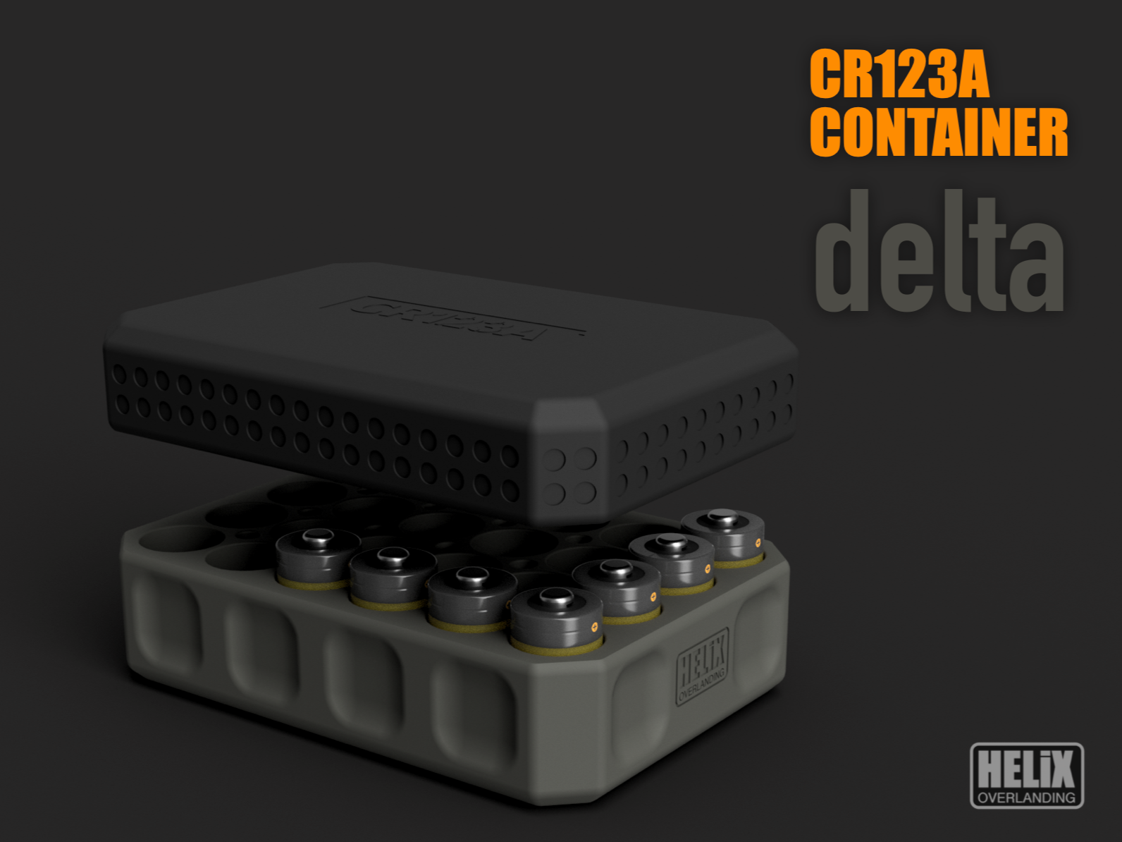 CR123A Battery Vault - 24-Cell Edition