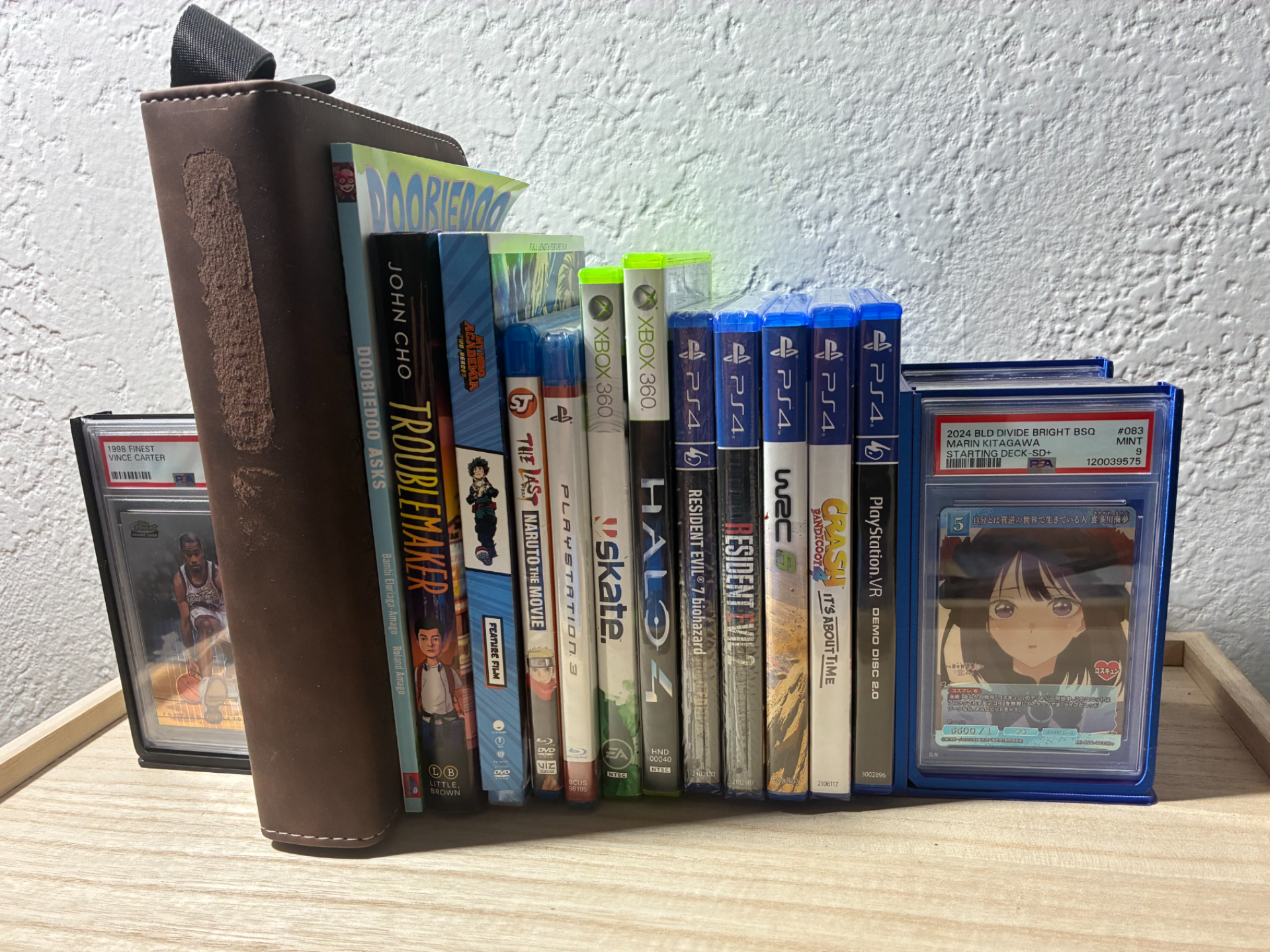 PSA Slab Holder Bookend - Holds 10 PSA Slabs - PLA