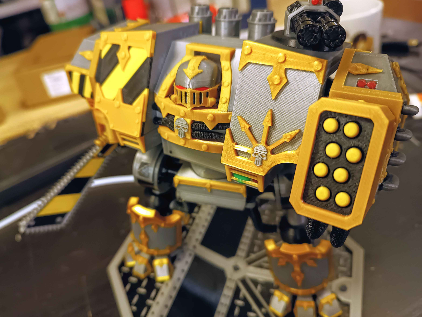 Grimdarkfuture: Ferrum Fighters Walking Coffin