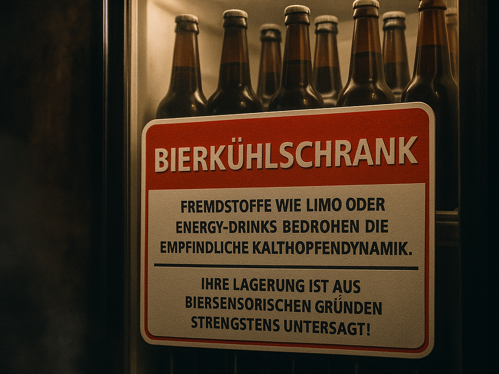 Bierkühlschrank - Molekulare Reinheitszone