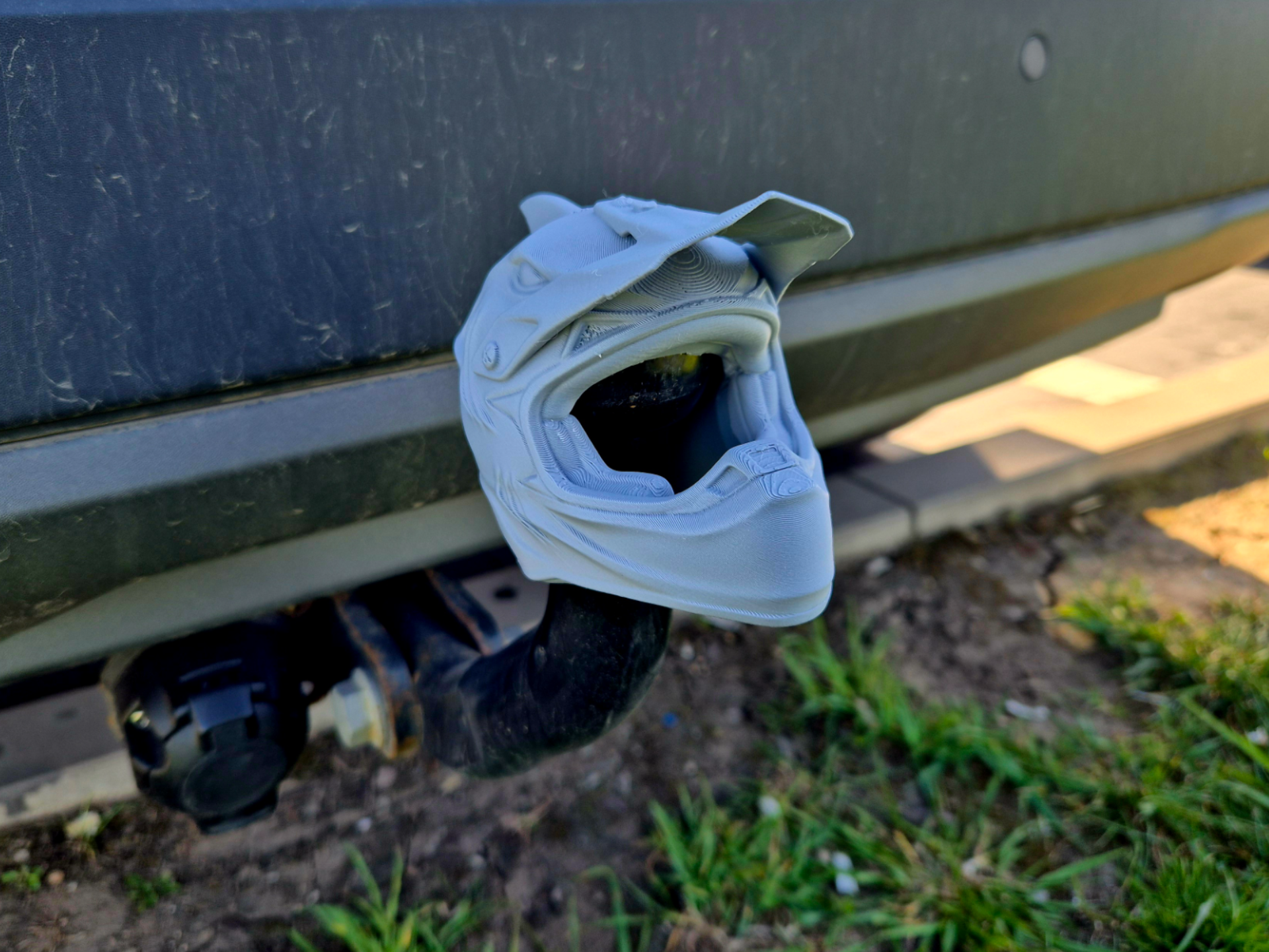 Motocross Helmet Hitch Ball cover