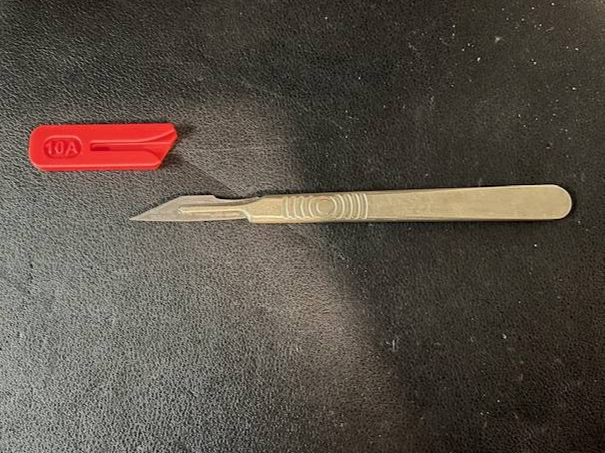 Swann Morton scalpel 10A blade protector cap