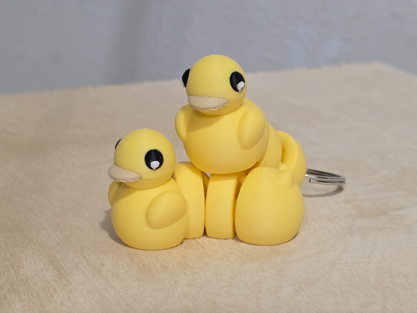 Cute Duck Flexi (plus Keychain)
