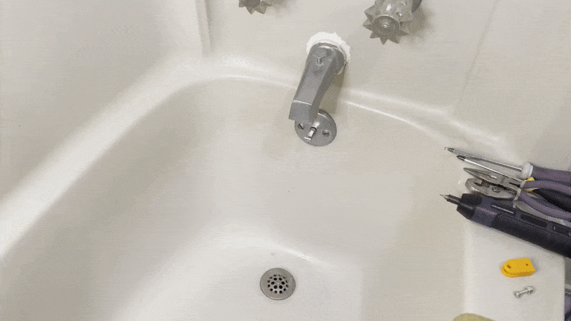 Tub drain trip lever Linkage Assembly repair fix