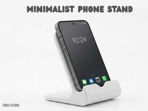 Minimalist Phone Stand – Clean, Stable