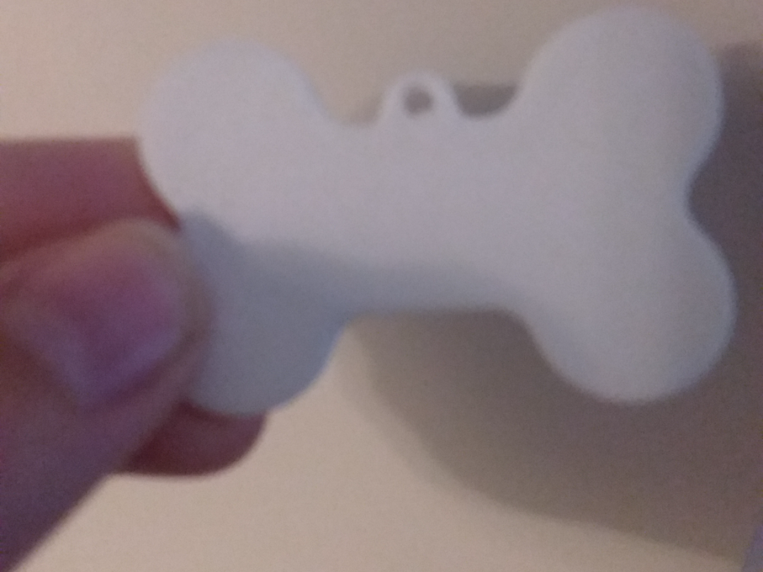 customizable dog tag