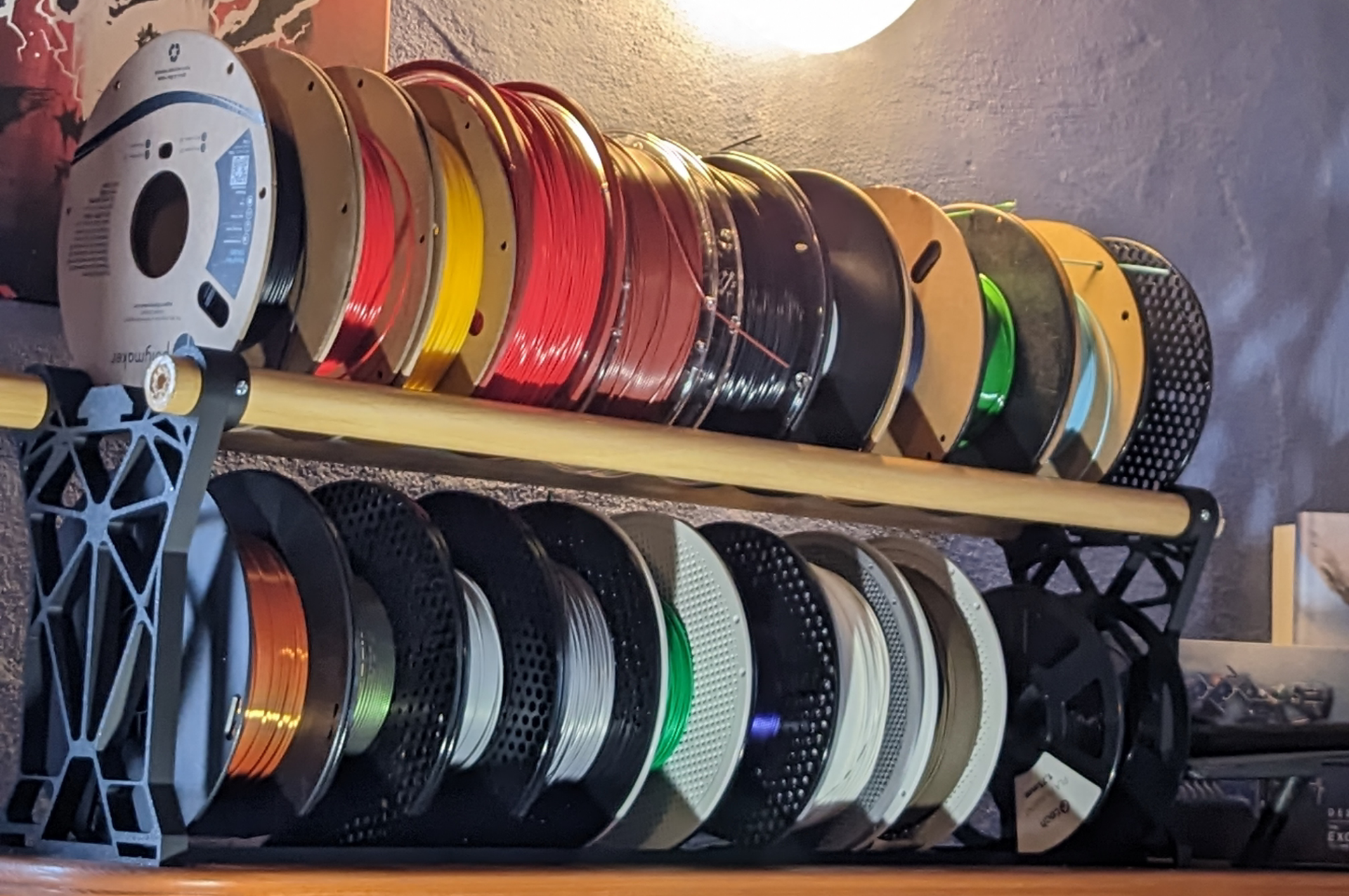 Simple Filament Storage Rack