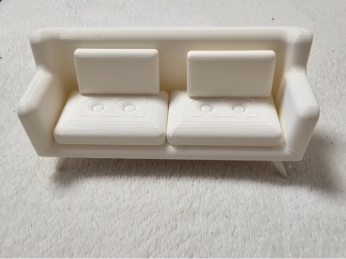 Sofa for dollhouse