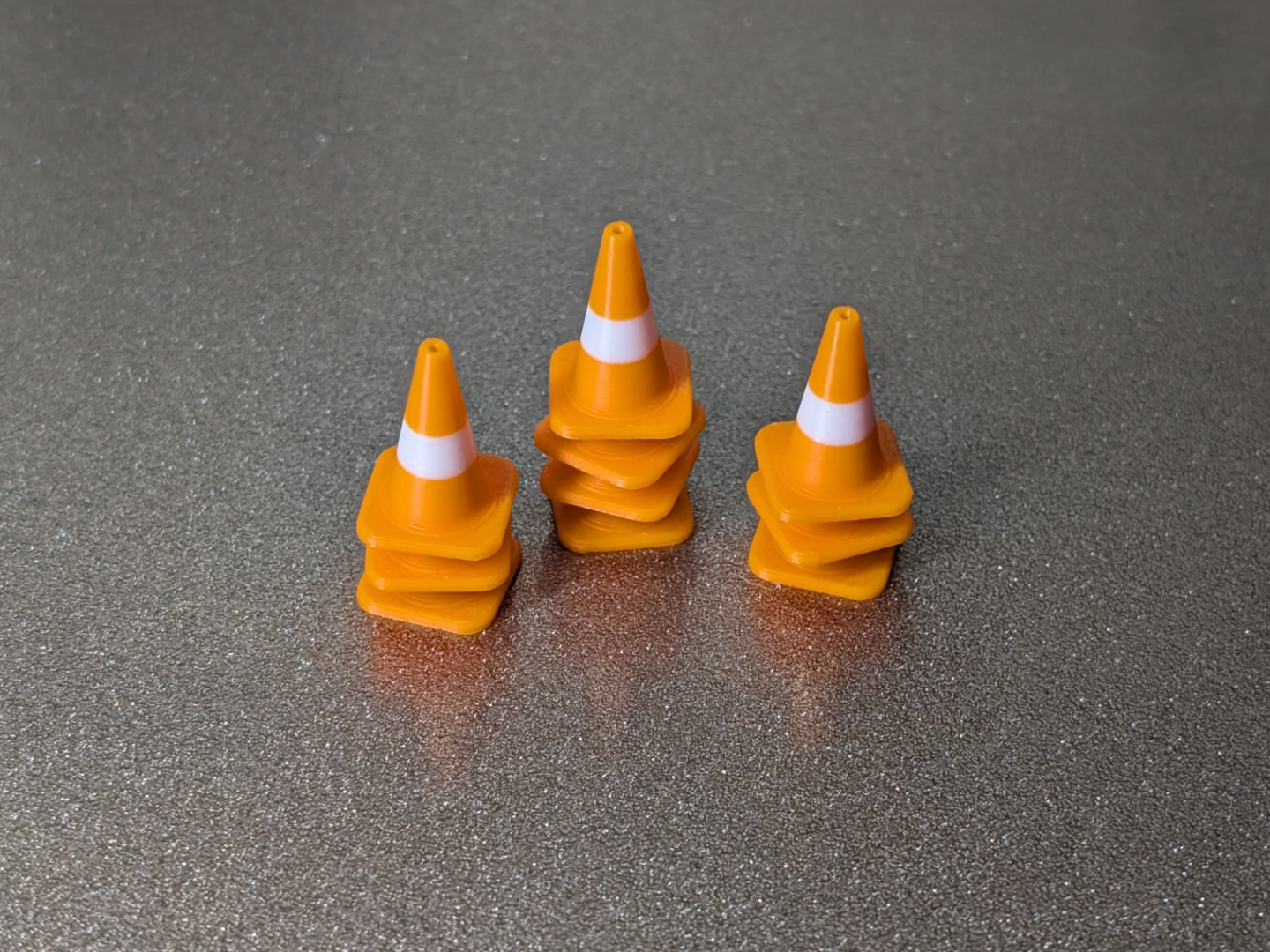 Stackable Traffic Cones 20mm Tall