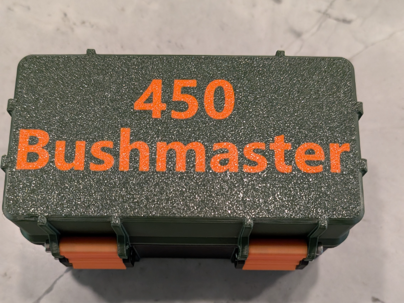 450 Bushmaster 50rnd Ammo Box
