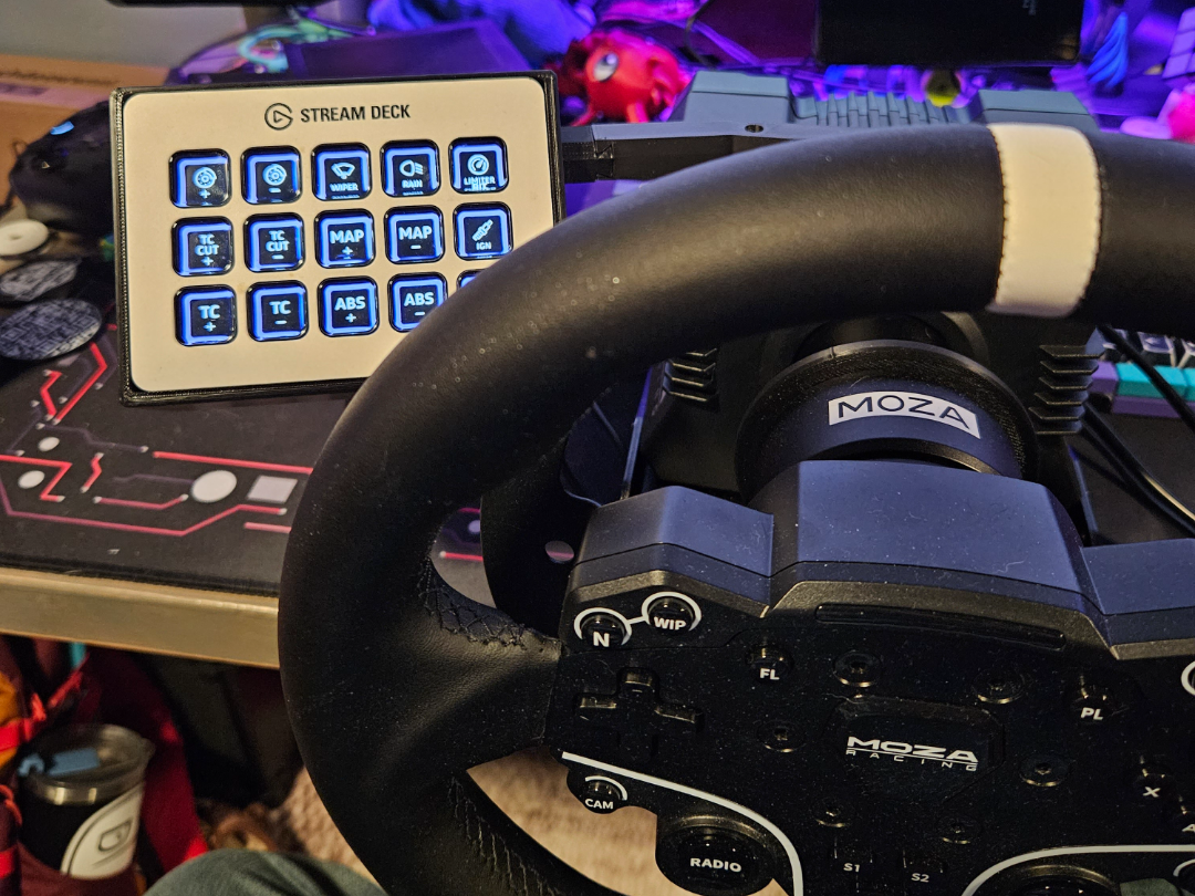 Moza Stream Deck Mount - Quick Attach