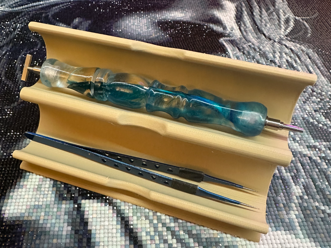 Stift und Pinzetten Ablage