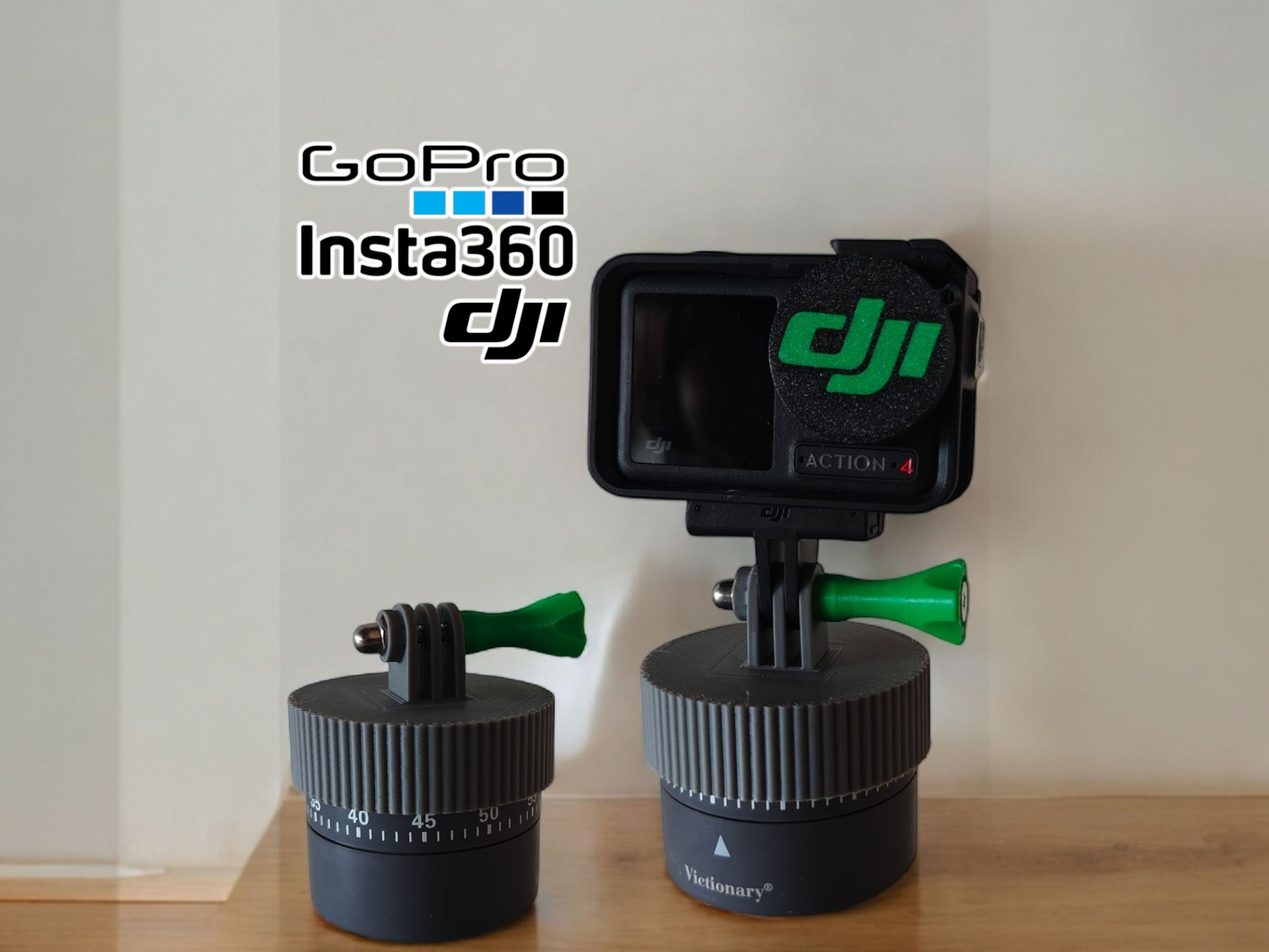 Panning 360° Time-lapse Mount for Kitchen Timer 