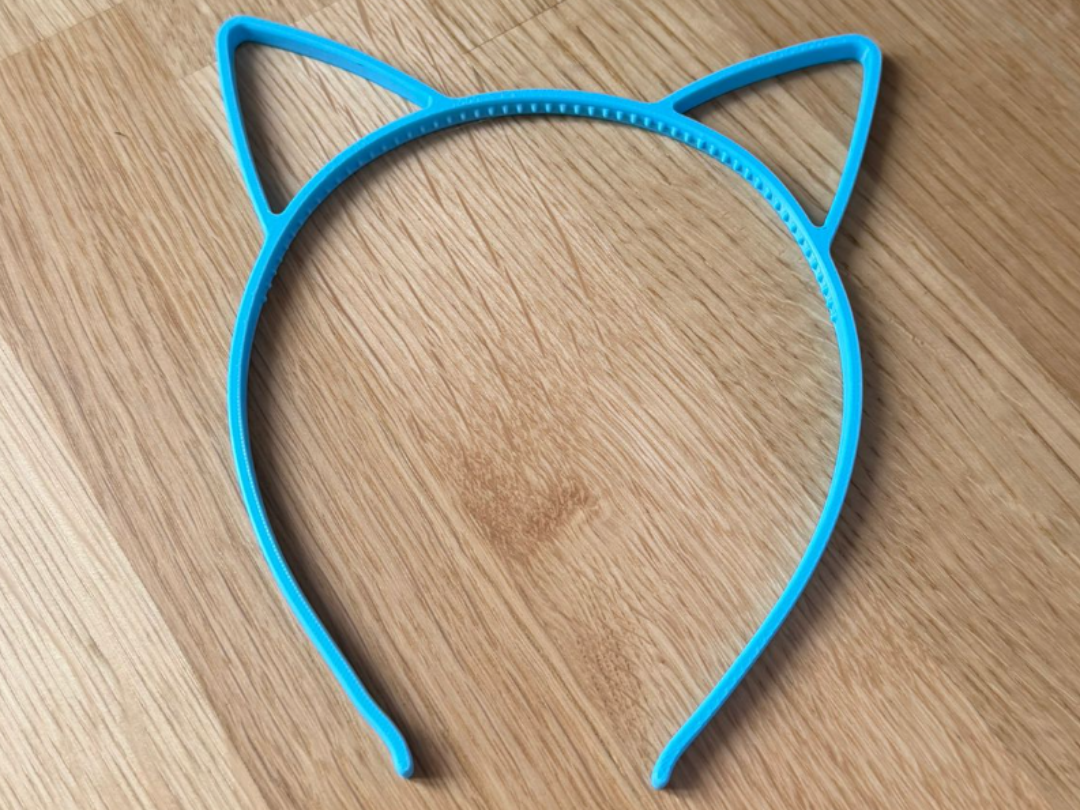Printable Cat Ears Headband Accessory