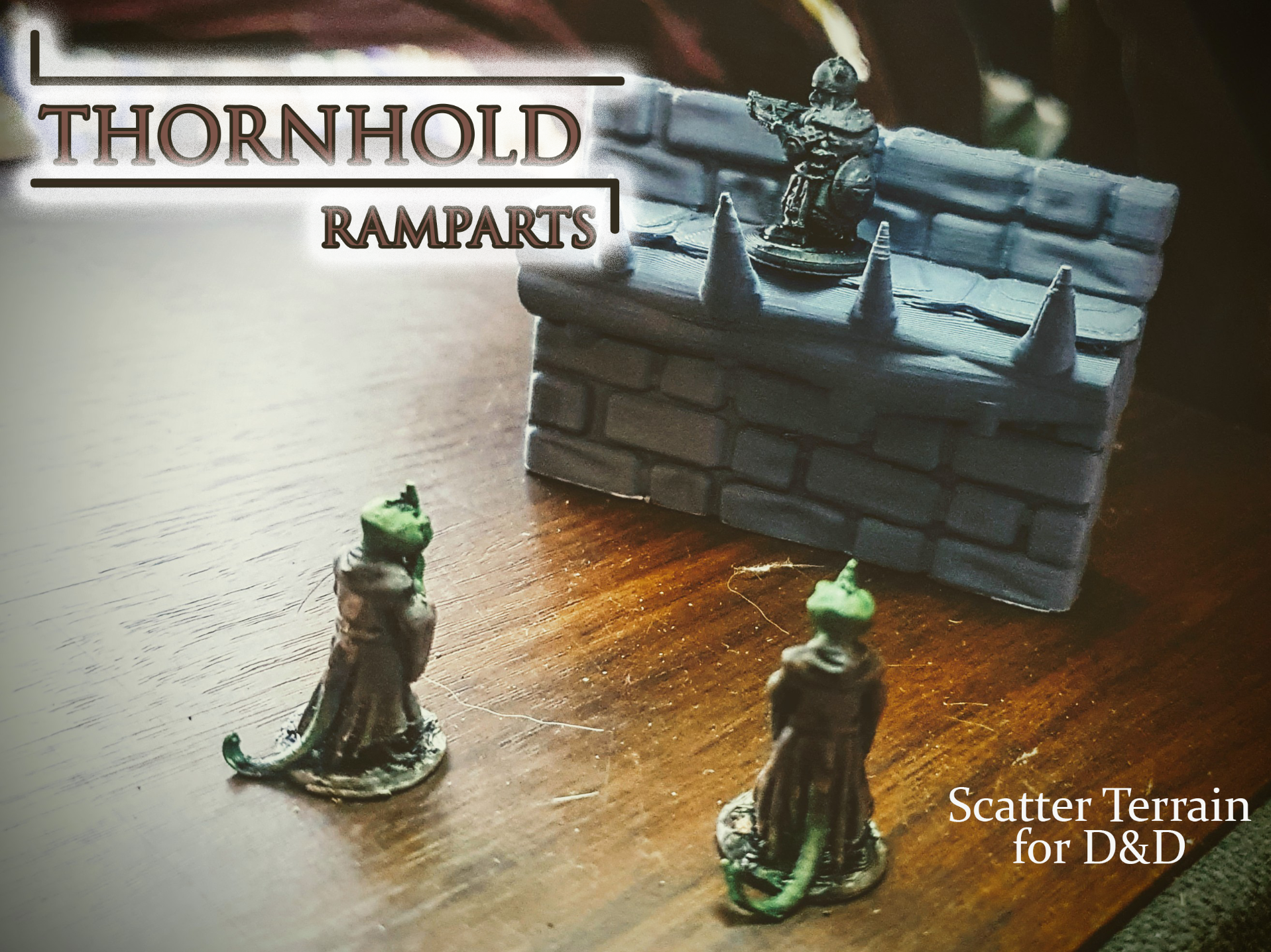 Thornhold Castle Ramparts - TTRPG Terrain