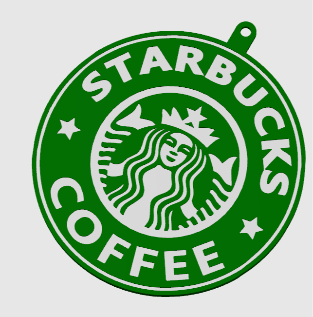 starbucks coffee keychain