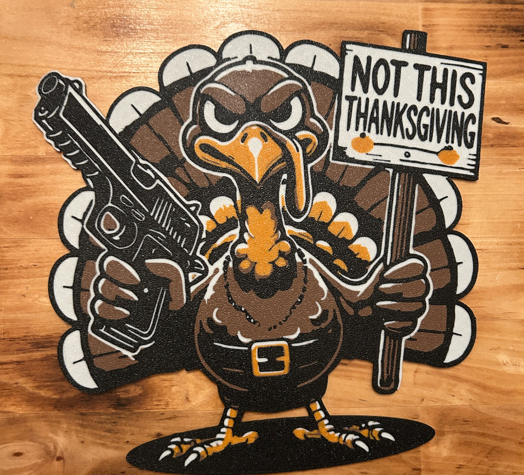 Not This Thanksgiving Turkey: Defiant Poultry