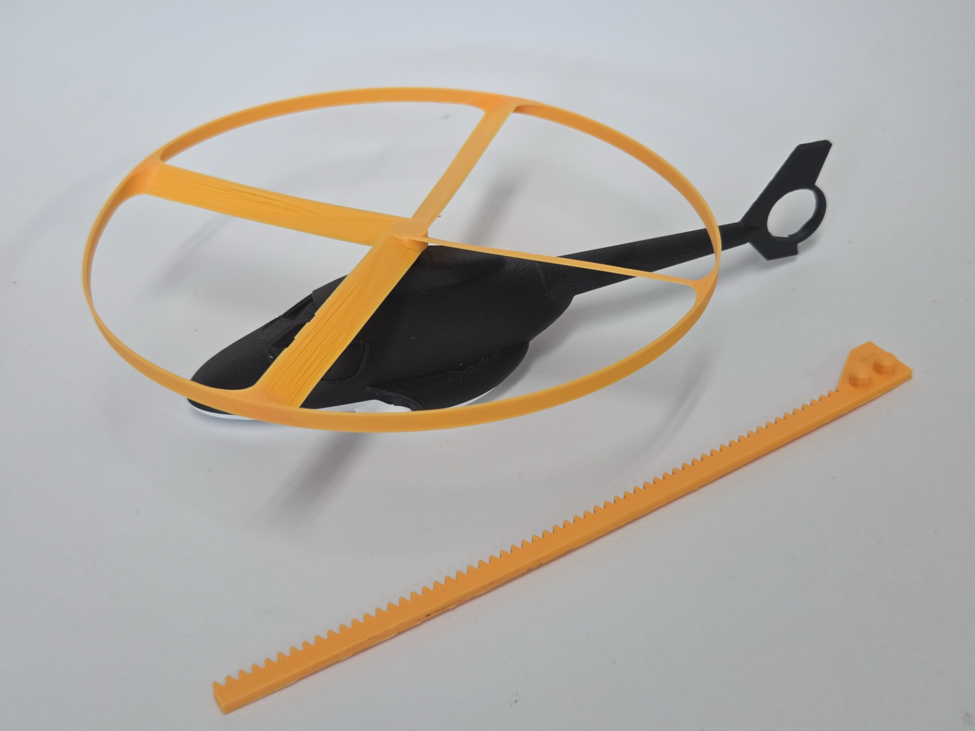 Flying Helicopter