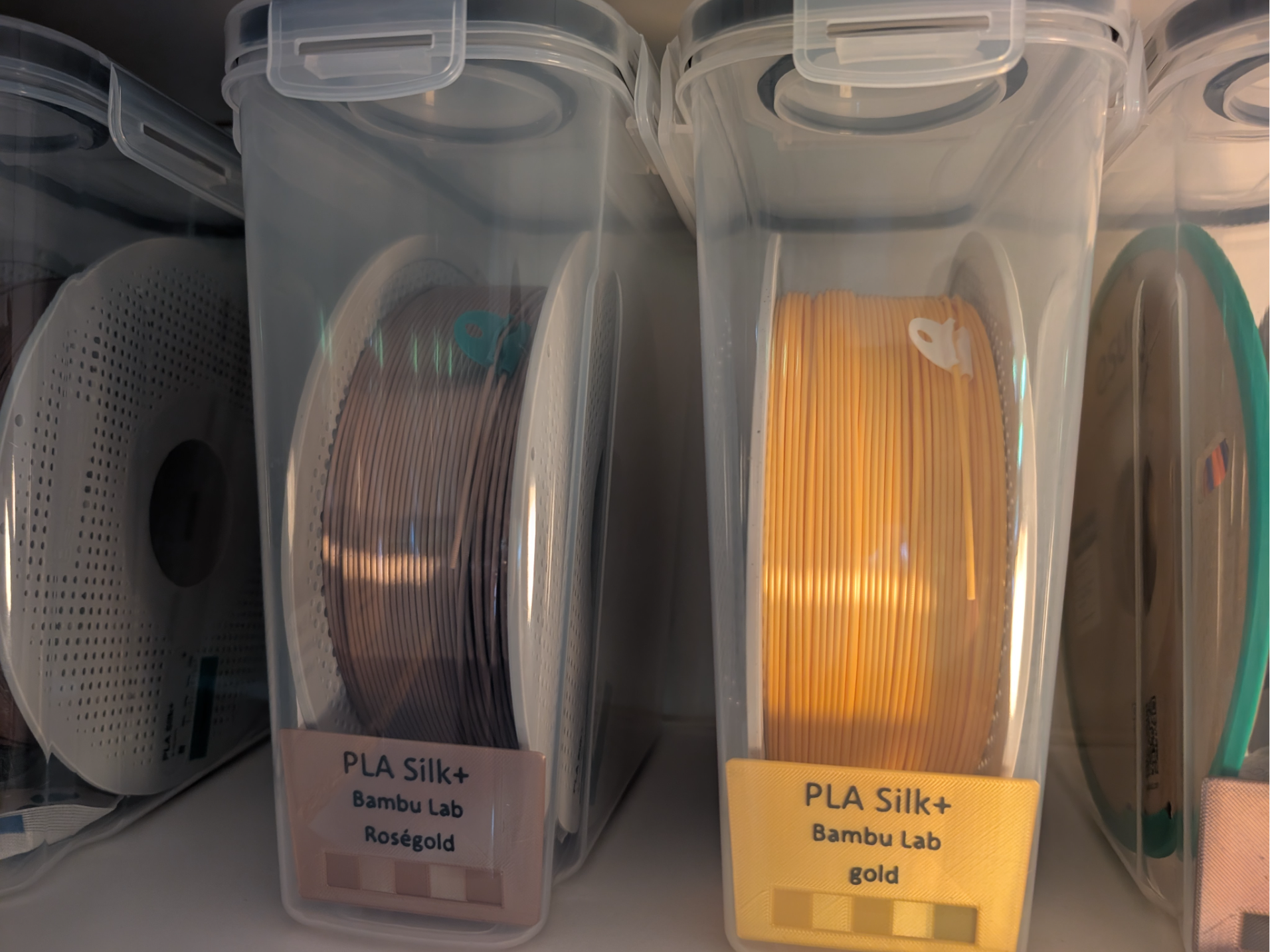 Filament Swatch for Dyna Dry Box / Vtopmart 4l Box