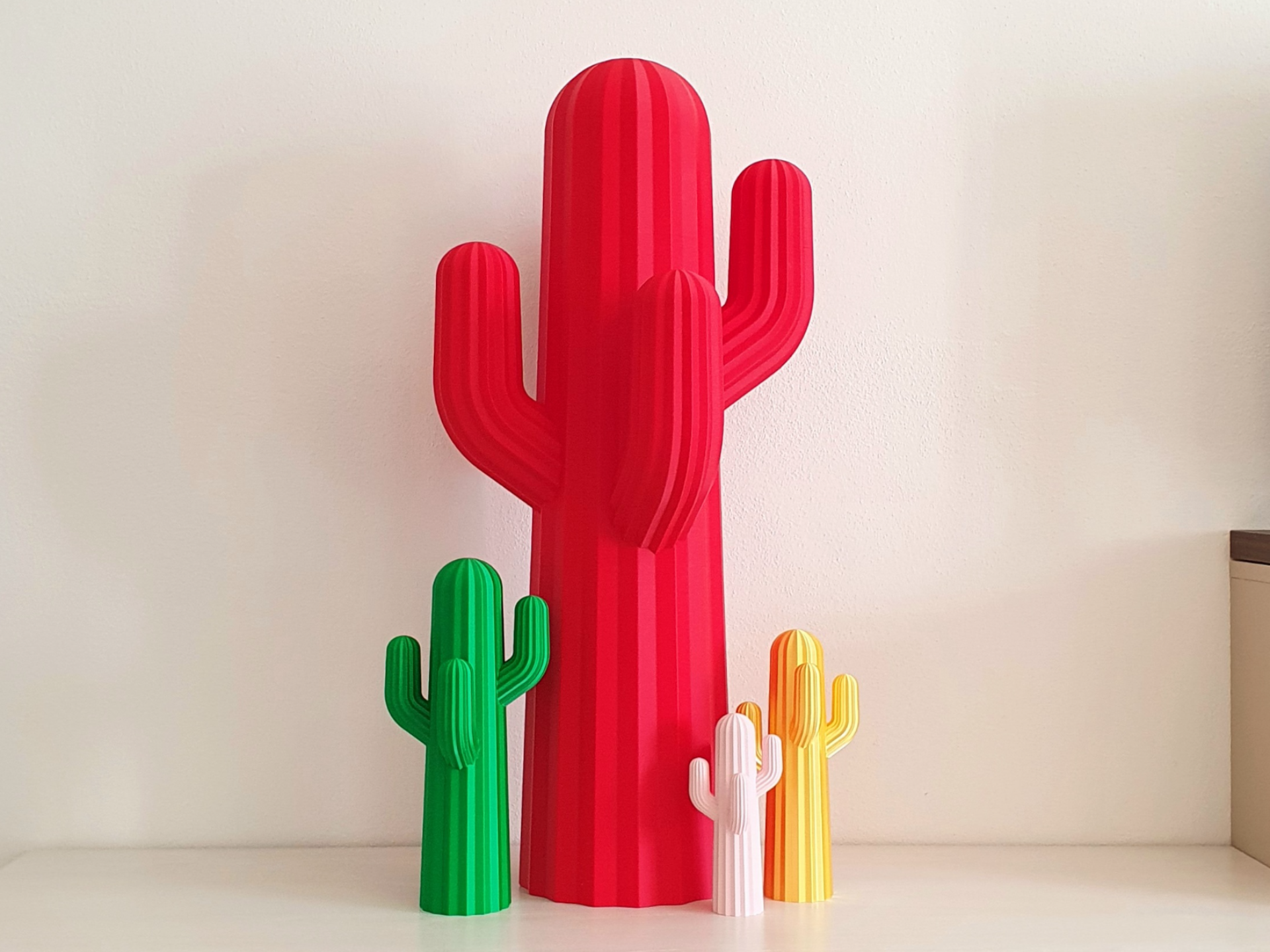 GIANT Stylized Cactus Decor 80cm