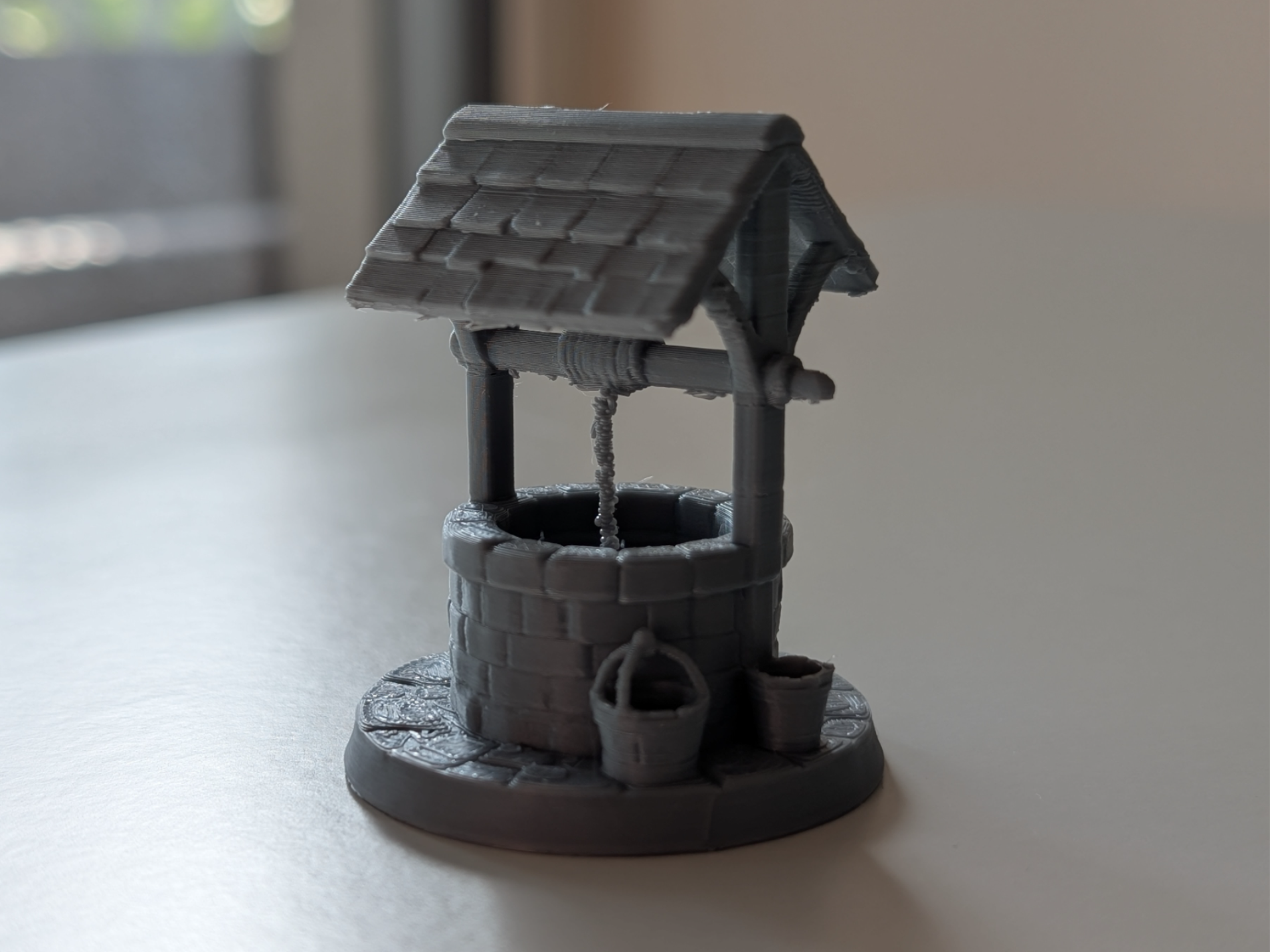 Ancient Stone Well – 3D Tabletop Terrain Feature