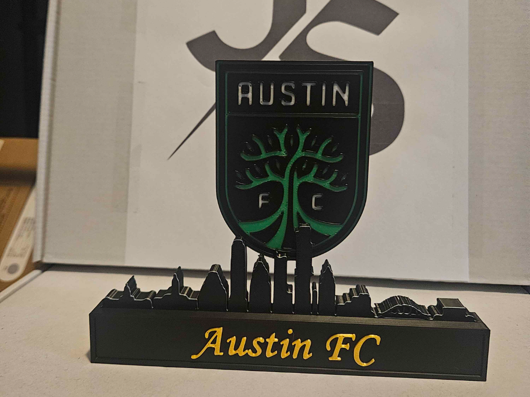 MLS Austin FC with skyline display!