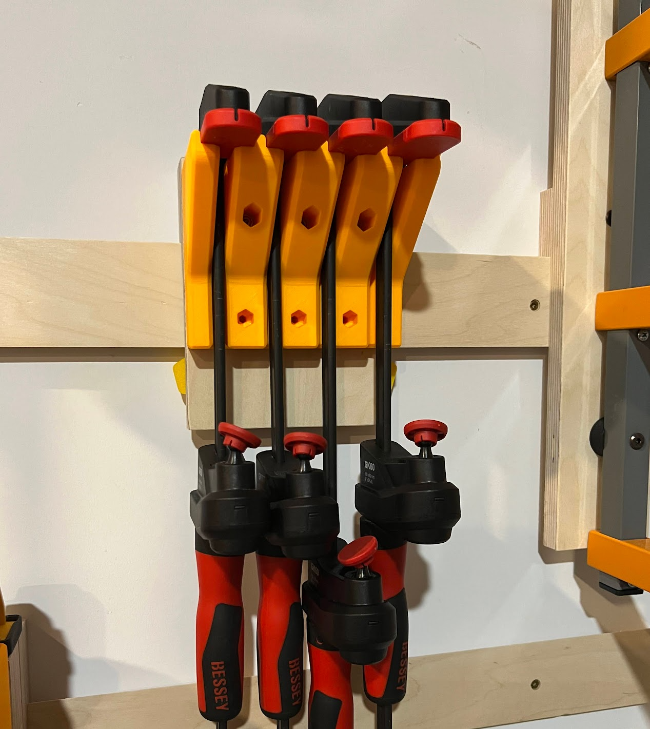 Clamp holder for Bessey GearKlamp
