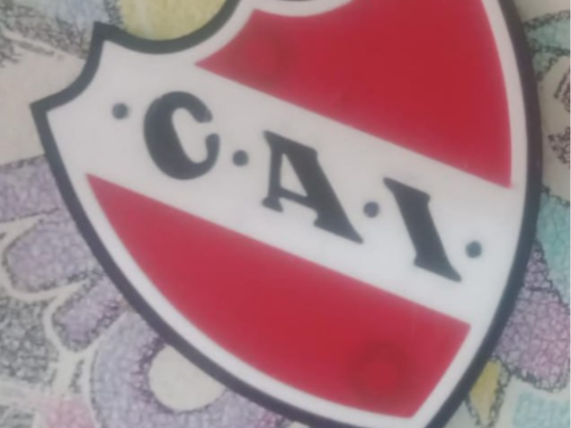 Logo independiente avellaneda chop jarro llavero