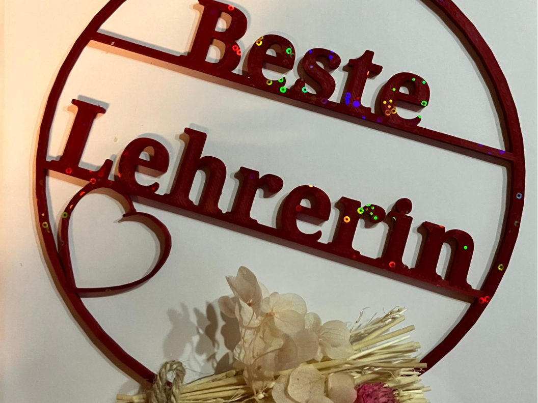 Abschiedsgeschenk Lehrerin