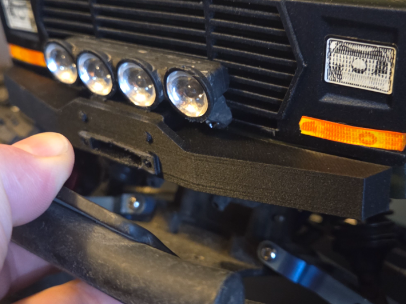 Stampede Bigfoot Front and Rear Body Bumpers