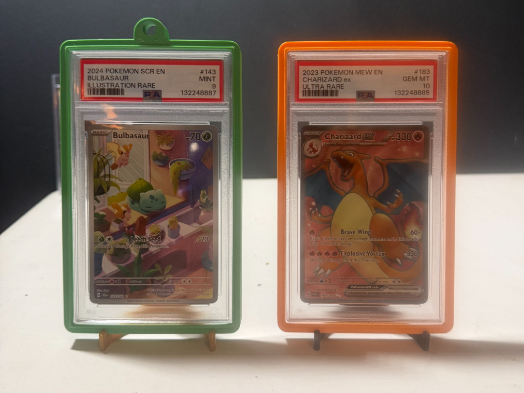 Stackable PSA Case bumpers (w & w/o hanger)
